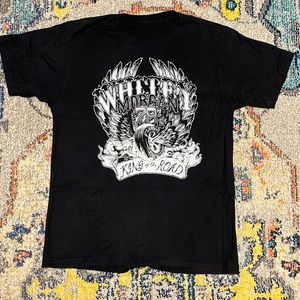 Size large Whitey Morgan band t-shirt